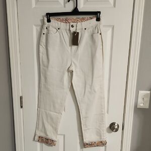 NWT. Matilda Jane Enchanted Garden Lola Slimming Jeans Sz.8